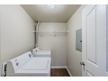 Washer/dryer in unit
